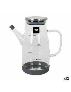 Huilier La Mediterránea Acier inoxydable Verre Borosilicaté 600 ml (12 Unités)