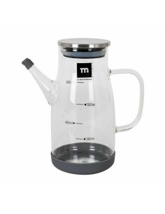 Huilier La Mediterránea Acier inoxydable Verre Borosilicaté 600 ml (12 Unités) 2