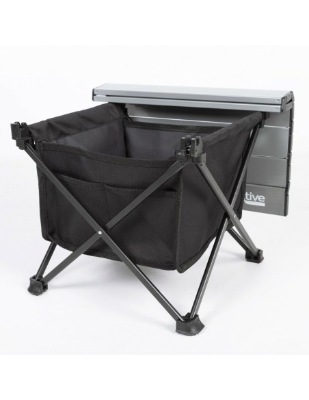 Table Piable Aktive Camping Poche 38 x 30 x 34 cm (2 Unités)