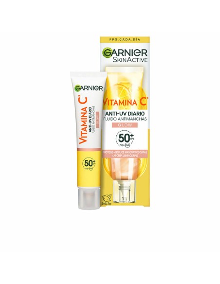 Fluide hydratant Garnier Vitamin C - Glow Antitaches 40 ml