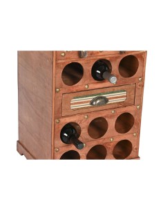 Range Bouteilles Home ESPRIT Marron Peuplier 40 x 35,5 x 71 cm 2