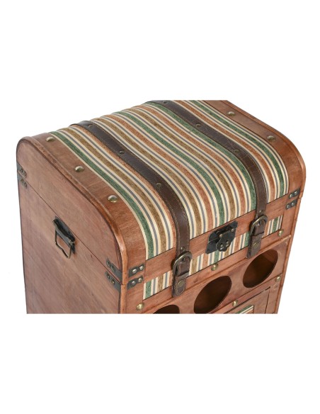 Range Bouteilles Home ESPRIT Marron Peuplier 40 x 35,5 x 71 cm