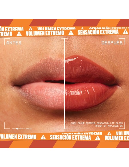 Brillant à lèvres NYX Duck Plump Brown of applause 6,8 ml