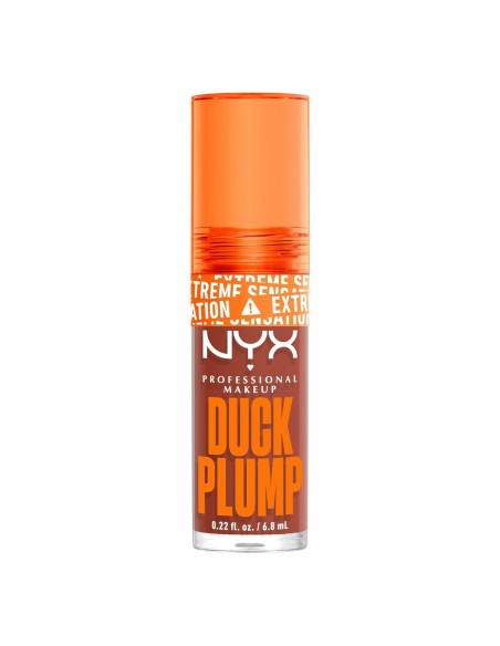 Brillant à lèvres NYX Duck Plump Brown of applause 6,8 ml