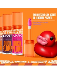 Brillant à lèvres NYX Duck Plump Hall of flame 6,8 ml 2