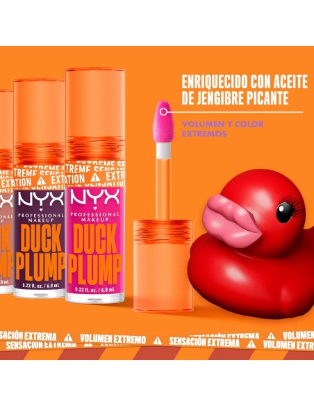 Brillant à lèvres NYX Duck Plump Wine not 6,8 ml