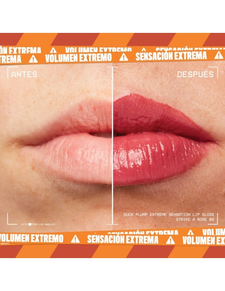 Brillant à lèvres NYX Duck Plump Strike a rose 6,8 ml