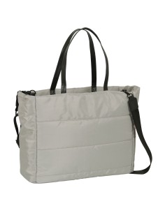 Sac Minnie Mouse Teen Sand Rembourré Gris 40 x 31 x 17 cm 2