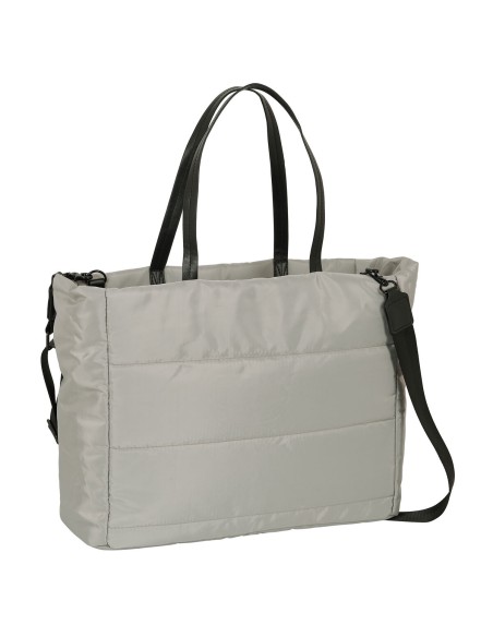 Sac Minnie Mouse Teen Sand Rembourré Gris 40 x 31 x 17 cm