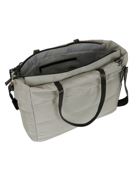 Sac Minnie Mouse Teen Sand Rembourré Gris 40 x 31 x 17 cm