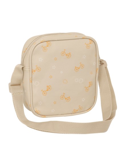 Sac à Bandoulière Safta Ours Beige 16 x 18 x 4 cm