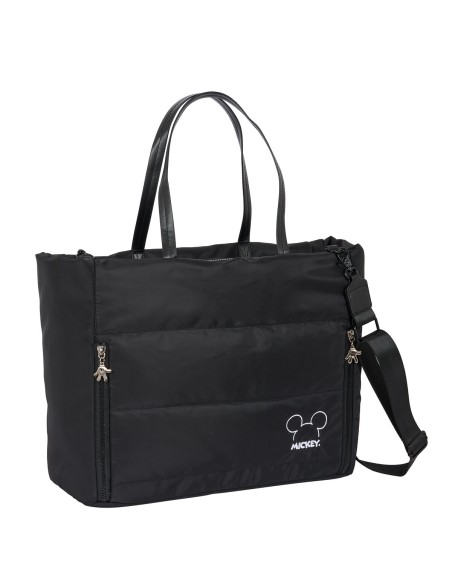Sac Mickey Mouse Clubhouse Teen Mood Noir 40 x 31 x 17 cm Rembourré