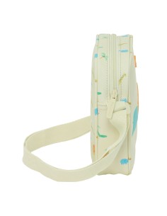 Sac à Bandoulière Safta Jungle Beige 16 x 18 x 4 cm 2