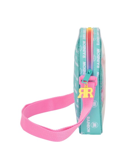 Sac à Bandoulière Rainbow High Paradise Turquoise 16 x 18 x 4 cm