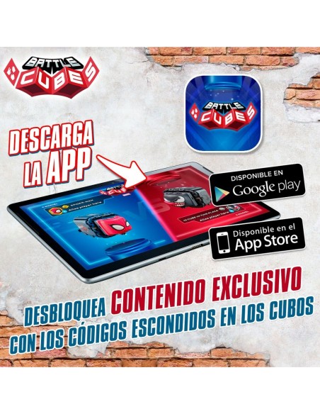 Jeu d’habileté Spider-Man Battle Cubes (12 Unités)