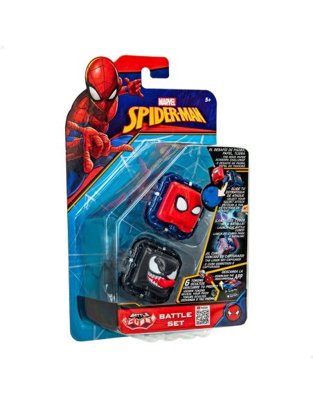 Jeu d’habileté Spider-Man Battle Cubes (12 Unités)