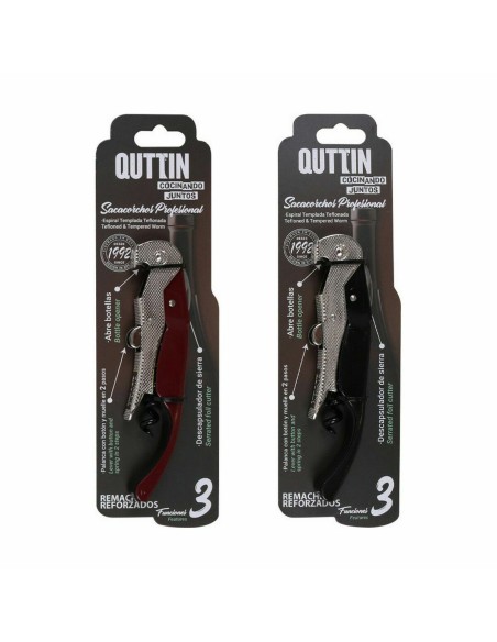 Tire-bouchon de serveur Quttin 12,5 x 3 cm (24 Unités)
