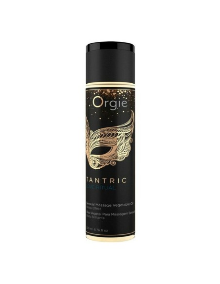 Huile de massage érotique Orgie Amande (200 ml)
