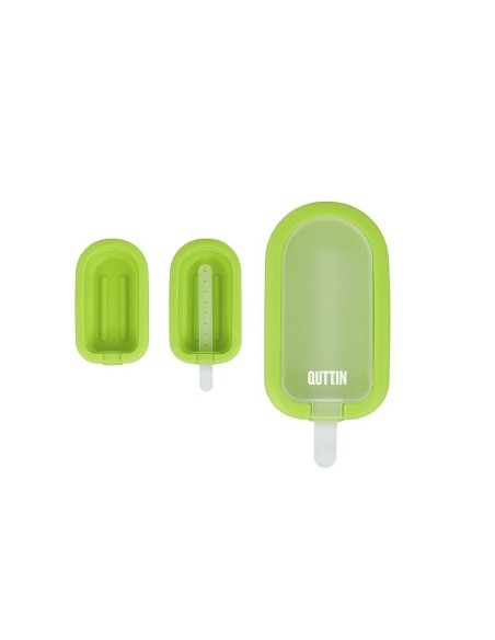 Moule pour Glaces Quttin Individuel Silicone 11,5 x 6,5 x 3 cm (36 Unités)