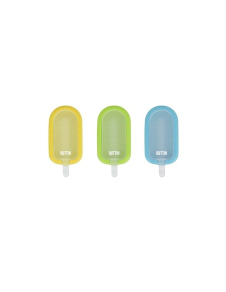 Moule pour Glaces Quttin Individuel Silicone 11,5 x 6,5 x 3 cm (36 Unités)