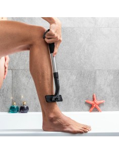 Rasoir pour le Corps avec Manche Extensible en Aluminium Extaver InnovaGoods 2