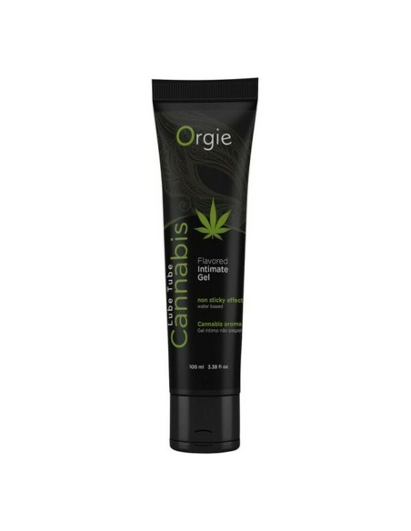 Lubrifiant à base d'eau Orgie Cannabis 100 ml