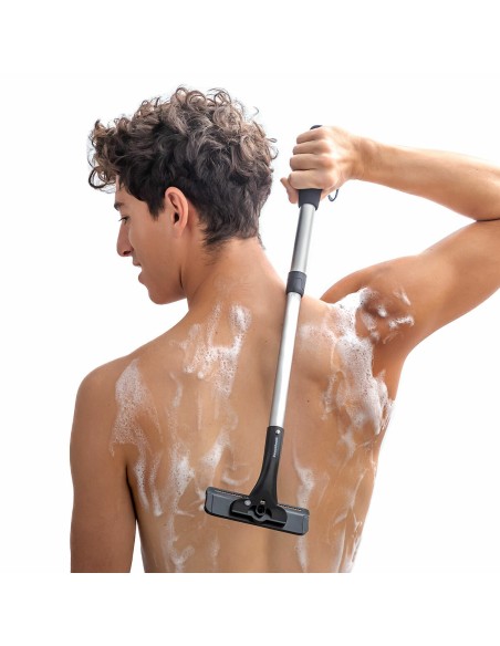Rasoir pour le Corps avec Manche Extensible en Aluminium Extaver InnovaGoods