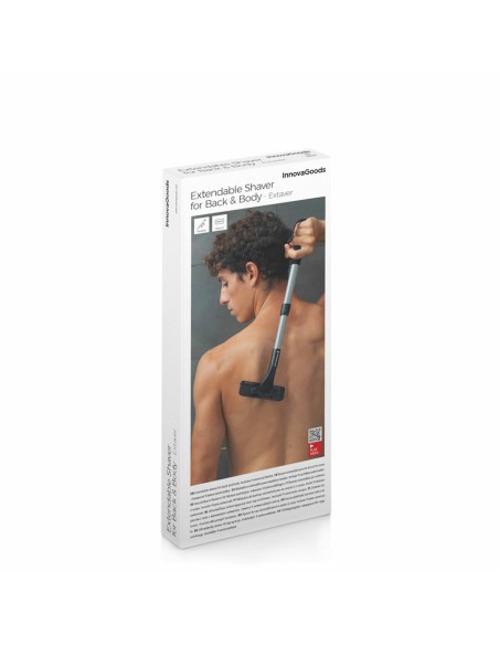 Rasoir pour le Corps avec Manche Extensible en Aluminium Extaver InnovaGoods