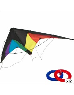 Cerf-volant Eolo Pop-Up Magic 125 x 72 cm Arc-en-ciel 12 Unités