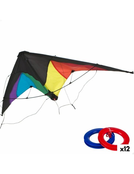 Cerf-volant Eolo Pop-Up Magic 125 x 72 cm Arc-en-ciel 12 Unités
