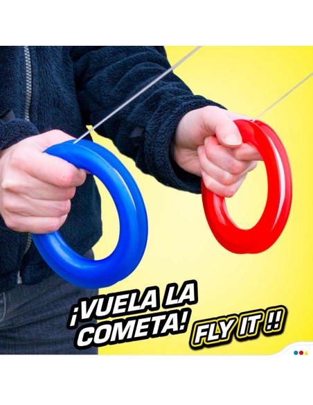 Cerf-volant Eolo Pop-Up Magic 125 x 72 cm Arc-en-ciel 12 Unités