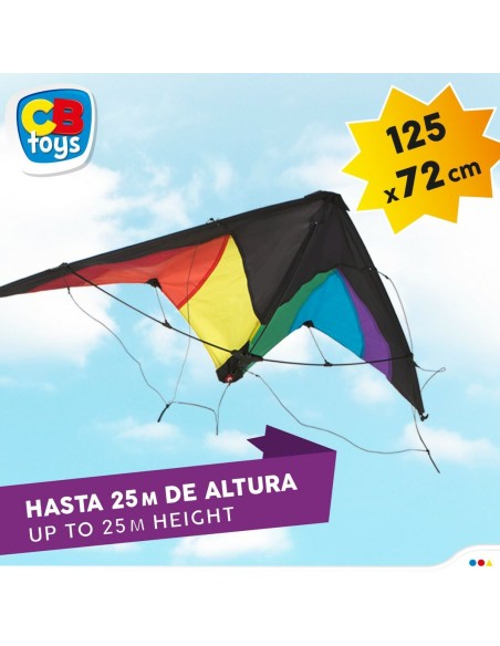 Cerf-volant Eolo Pop-Up Magic 125 x 72 cm Arc-en-ciel 12 Unités