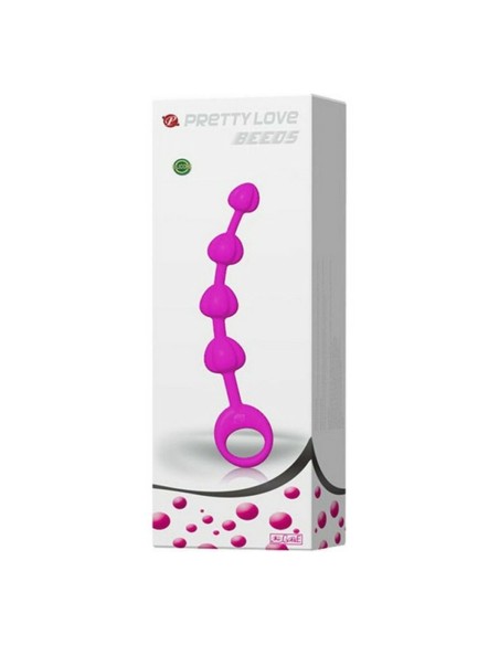 Boules Anales Pretty Love Conique Rose Silicone