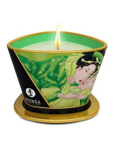 Bougie de massage Thé Vert Shunga (170 ml)