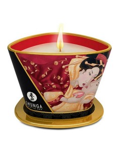 Bougie de massage Fraise Shunga (170 ml)