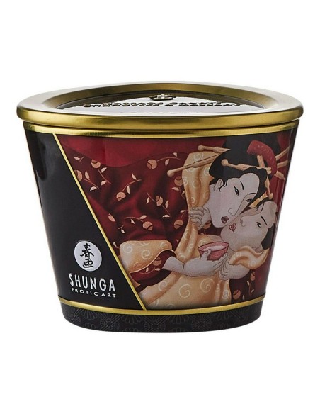 Bougie de massage Fraise Shunga (170 ml)