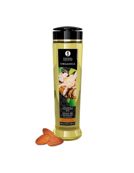 Huile de massage Bio Amande Douceur Amour Shunga (240 ml)