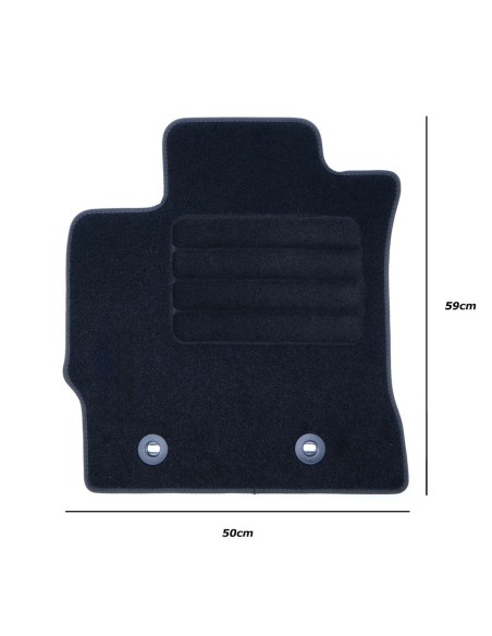 Tapis pour voitures OCC Motorsport OCCTY0002 Noir