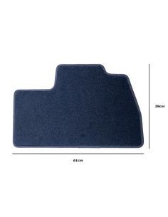 Tapis pour voitures OCC Motorsport OCCMC0047GD Gris foncé Gris 2