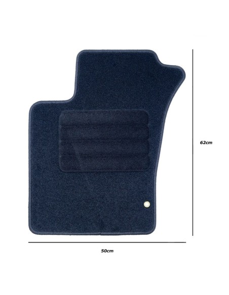 Tapis pour voitures OCC Motorsport OCCMC0047GD Gris foncé Gris