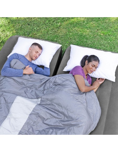 Bestway Matelas 3 en 1 Connectables 188x99x25 cm Gonflable et Camping 67922