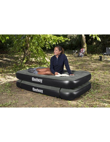 Bestway Matelas 3 en 1 Connectables 188x99x25 cm Gonflable et Camping 67922