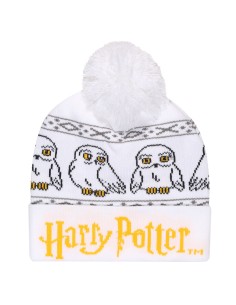 Chapeau Harry Potter Hedwig Snow Beanie Blanc