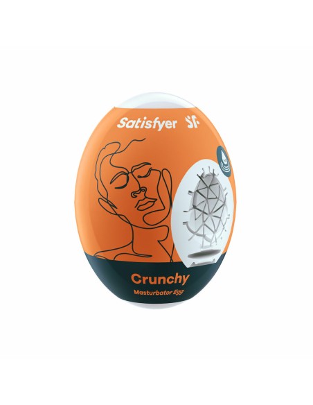 Œuf Masturbateur Satisfyer Crunchy Orange