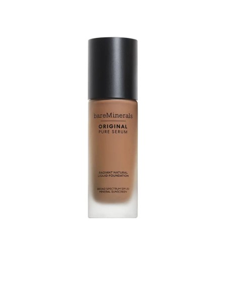 Base de maquillage liquide bareMinerals Original Pure Serum Medium Deep Cool 4.5 30 ml