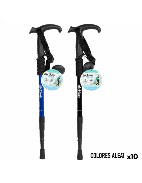 Bâton Trekking Aktive (10 Unités) 110 cm