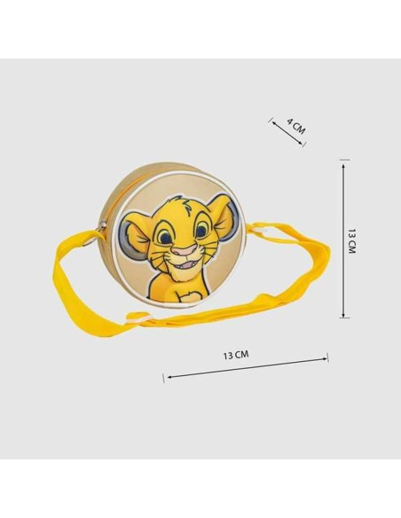 Sac The Lion King Enfant 13 x 13 x 4 cm Jaune