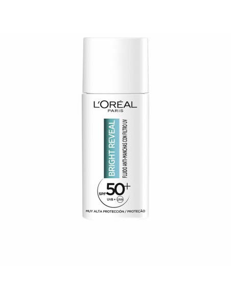 Soin anti-taches L'Oreal Make Up Bright Reveal Spf 50 50 ml Niacinamide