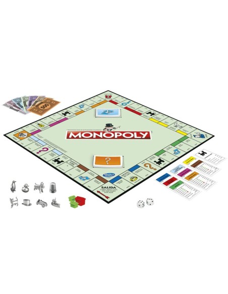 Jeu de société Hasbro Monopoly Clasico Madrid ES