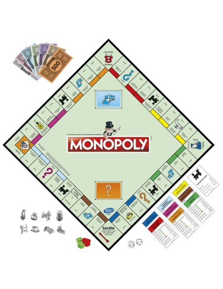 Jeu de société Hasbro Monopoly Clasico Madrid ES